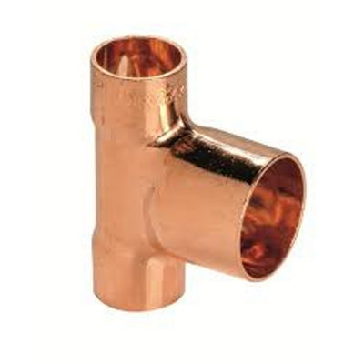 Plumbright Endfeed Two End Branch Reduced 22 X 22 X 28mm 30053834 from B&Q
