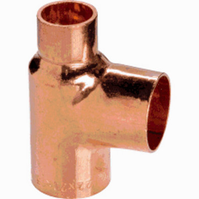 Plumbright Endfeed One End Branch Reduced Tee 28 X 15 X 28mm 30053828 from B&Q