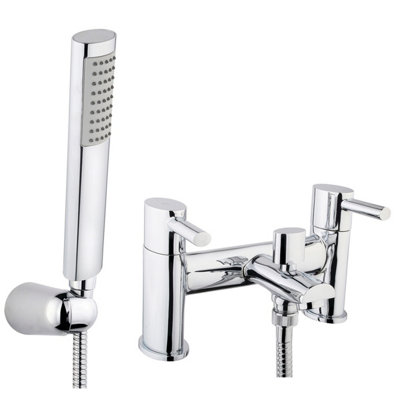 Iflo Santerno Bath Shower Mixer Tap With Shower Kit from B&Q