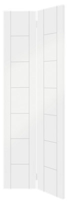 XL Joinery Internal White Primed Palermo Bi-Fold1936 X 342.5 X 35mm (27") from B&Q