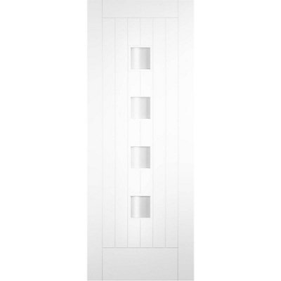 XL Joinery External Tricoya Double Glazed Siena With Obscure Glass1981 X 838 X 44mm (33") from B&Q