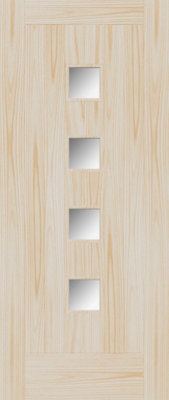 XL Joinery External Accoya Double Glazed Siena With Obscure Glass1981 X 838 X 44mm (33") from B&Q