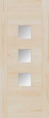 XL Joinery External Accoya Double Glazed Turin With Obscure Glass1981 X 838 X 44mm (33") from B&Q