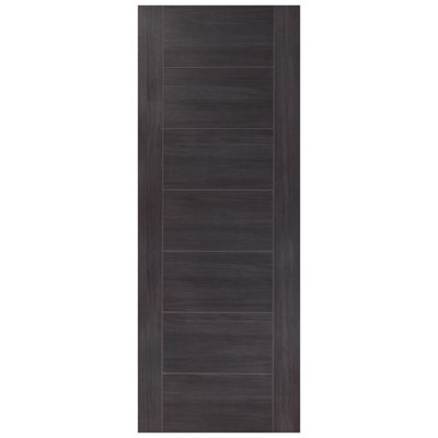 Xl Joinery Internal Laminate Umber Grey Palermo Door 1981 X 838 X 35mm (33") from B&Q