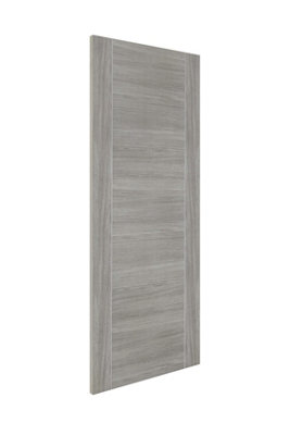Xl Joinery Internal Laminate White Grey Forli Door1981 X 838 X 35mm (33") from B&Q
