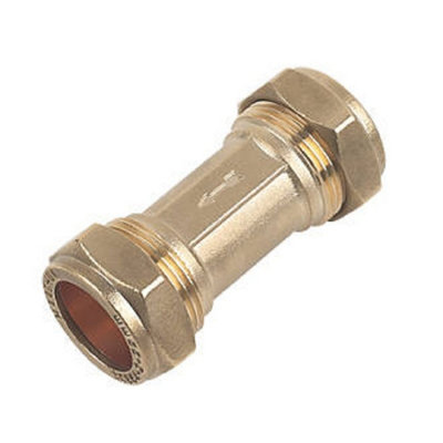 Plumbright Single Check Valve 22mm (Brass) Dzr from B&Q