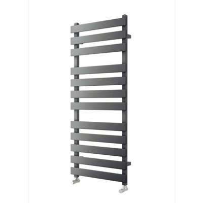 Iflo Tanami Designer Towel Radiator Anthracite 800 X 500mm from B&Q
