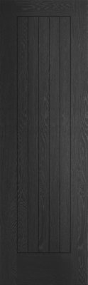 Internal Black Cottage Door1981 X 610 X 35mmSuffolkXl Joinery from B&Q