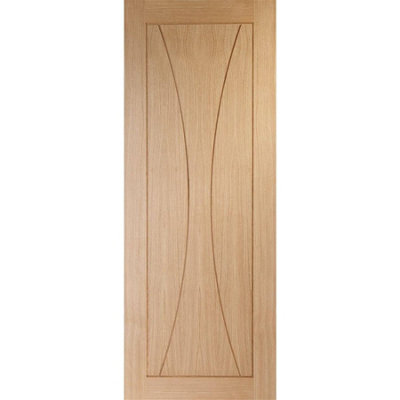 XL Joinery Internal Oak Pre-Finished Verona Fire Door1981 X 838 X 44mm (33") from B&Q