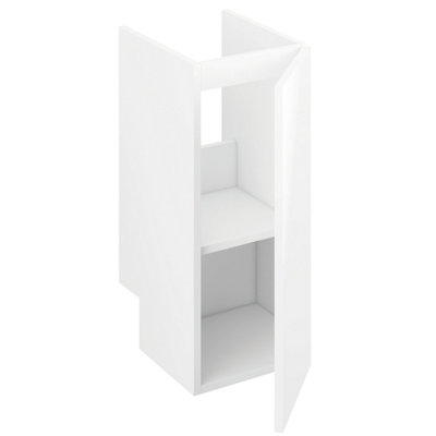 Iflo Aliano White Base Unit With Pre-Cut Service Void 400mm X 380mm 956765 from B&Q