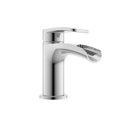 Iflo Waterscade Basin MixerChrome from B&Q