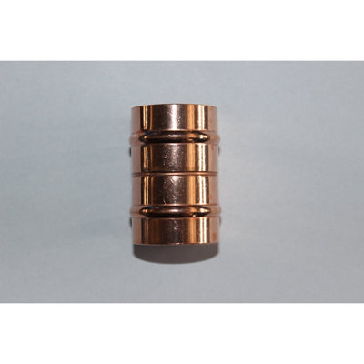 Plumbright Solder Ring P1 8mm Straight Coupler Fitting 24016809 from B&Q