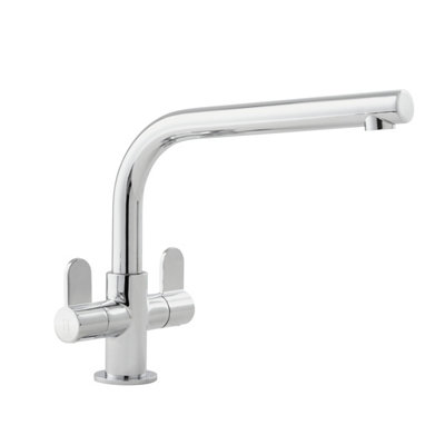 Iflo Laval Monobloc Kitchen Sink Mixer Tap Dual Lever from B&Q