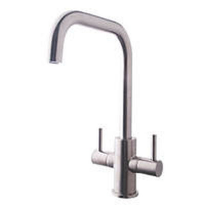 Iflo Colmar Monobloc Sink Mixer Tap Brushed M9007Tabn from B&Q