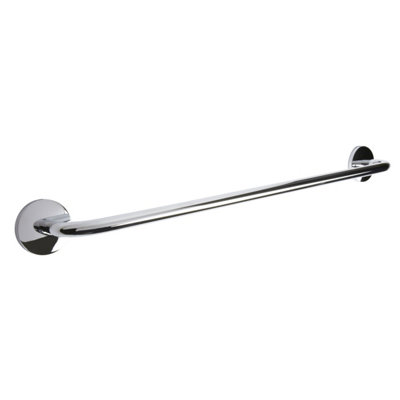 Iflo Milton Wall Mounted Single Bathroom Towel Rail from B&Q