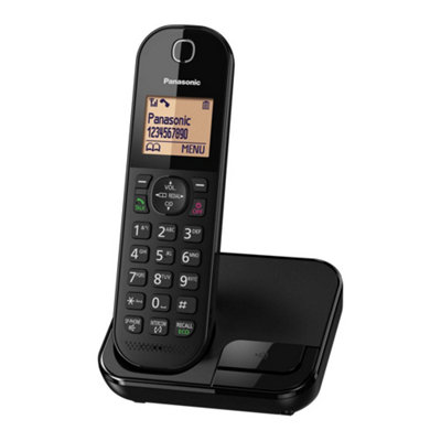 Panasonic Kx-Tgc410Eb Black Cordless Phone