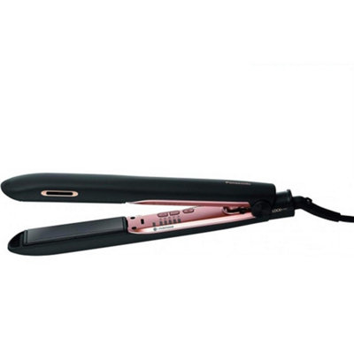 Panasonic Black Eh-Hs99 Nanoe Ceramic Hair Straightener With Temperature Control In - Image 8