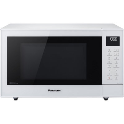 Panasonic Nn-Ct55Rw White 27L Slim Inverter Microwave With GrillOven & Air Fry1000W