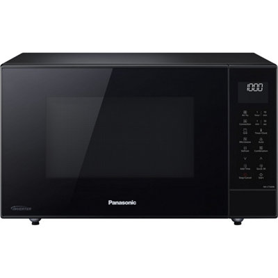 Panasonic Nn-Ct56Rb Black 27L Slim Inverter Microwave With GrillOven & Air Fry1000W from B&Q