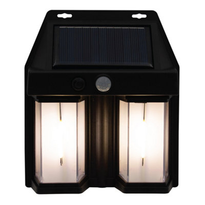 B&Q -  Solar Wall Light With Motion Sensor