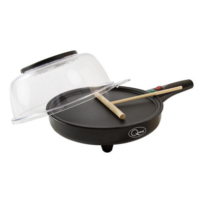 Quest 34400 2-In-1 Popcorn & French Crepe Pancake Maker from B&Q