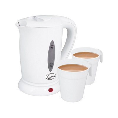 Quest 35440 0.5L Compact Travel Kettle B&Q