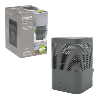 Dehumidifier Non-Electric Grey 680G Silent Moisture Absorber Bonaura Airone from B&Q