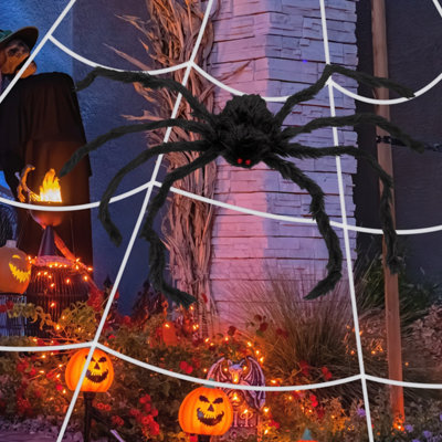 Global Gizmos Giant Halloween Spider Web from B&Q