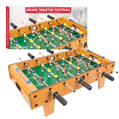 Global Gizmos 50580 Deluxe Table Top Football/Foosball Game | Retro Fun - Image 3