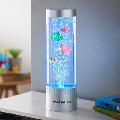 Global Gizmos Tropical Fish Desk Bubble Lamp from B&Q