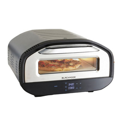 Blackmoor Indoor Electric Pizza Oven / 8 Preset Functions / Countertop Pizza Maker from B&Q