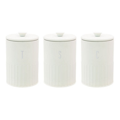 Blackmoor Callisto TeaCoffeeSugar Storage Set from B&Q