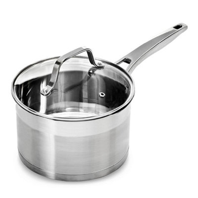 Blackmoor 20Cm Saucepan / Stainless Steel Pro Range from B&Q