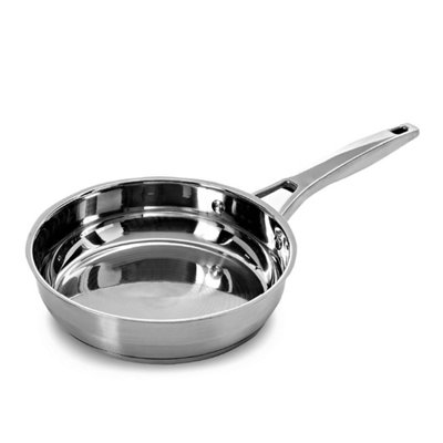 Blackmoor 20Cm Frying Pan / Stainless Steel Pro Range from B&Q