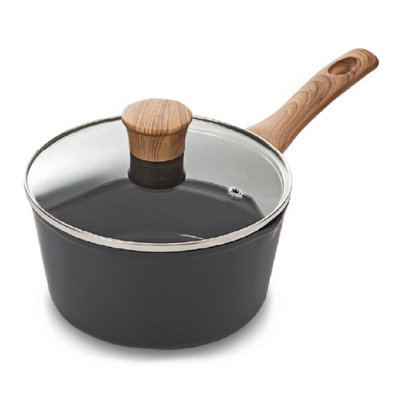 Blackmoor 18Cm Non-Stick Saucepan With Lid / Sherwood Range from B&Q