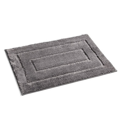 Anika Jacquard Microfibre Bath Mat from B&Q