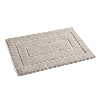 Anika Jacquard Microfibre Bath Mat from B&Q