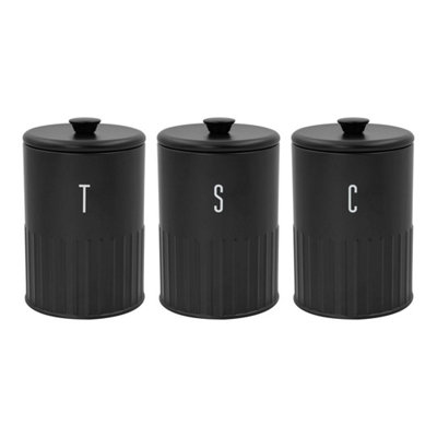 Blackmoor Callisto TeaCoffeeSugar Storage Set from B&Q