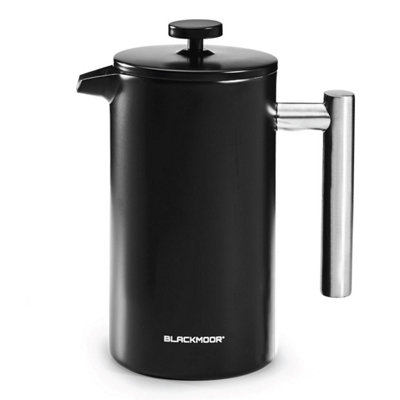 Blackmoor Stainless Steel Cafetiere French Press / Black 1000Ml from B&Q
