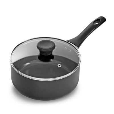 Blackmoor 20Cm Saucepan With Lid / Essentials Range from B&Q