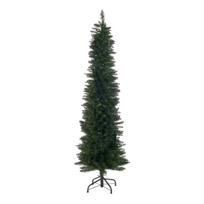 The Christmas Workshop 70010 6Ft Slimline Green Artificial Christmas Tree from B&Q