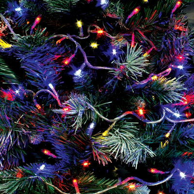 The Christmas Workshop 70340 100 Battery Operated Multi-Coloured Christmas Lights from B&Q