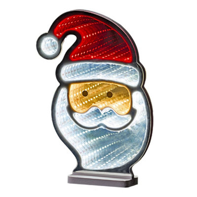 B&Q -  Santa Head Usb Infinity Light
