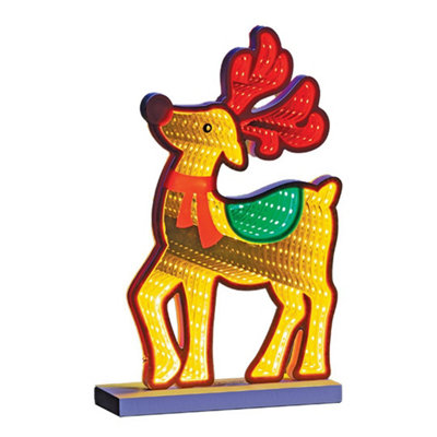 B&Q -  Reindeer Usb Infinity Light