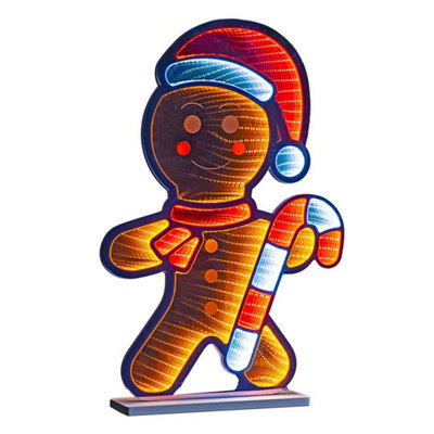 B&Q -  Gingerbread Man Infinity Light