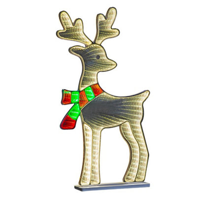 The Christmas Workshop Reindeer Infinity Light from B&Q