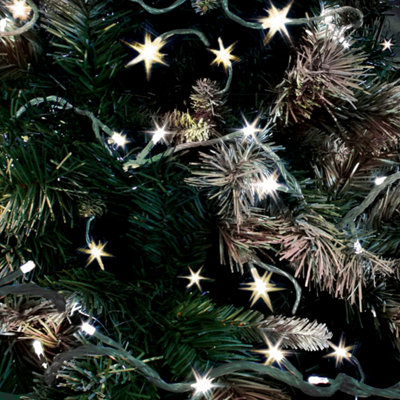 The Christmas Workshop 300 LED String Lights - Warm White - 8 Modes - Image 5
