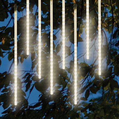 The Christmas Workshop White Warm Connectable Meteor Shower Lights 2M