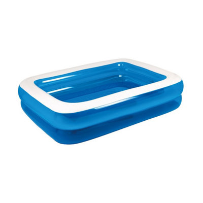 Benross Inflatable Rectangular Family Pool440L Capacity from B&Q