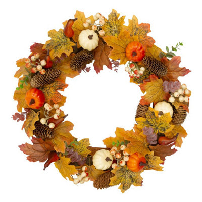 Benross 45Cm Autumn Wreath Decoration from B&Q